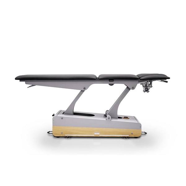 Marquesa elétrica de fisioterapia Swop 5 Pró Physio: cinco corpos, altura ajustable 48-90 cm, 200 kg, personalizável e estofado sem costuras